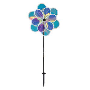 13.5-inch Iridescent Double Flower Spinner 13.5-inch Iridescent Double Flower Spinner