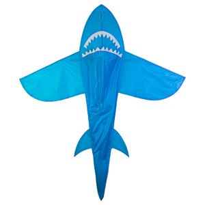 5' 3D Blue Shark Kite