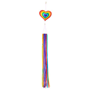 Heart & Ribbon Windsock Heart & Ribbon Windsock