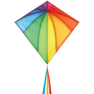 Rainbow Stained Glass 30-inch Diamond Rainbow Stained Glass 30-inch Diamond