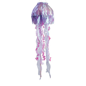40-inch Purple Iridescent Jellyfish 3D Windsock 40-inch Purple Iridescent Jellyfish 3D Windsock