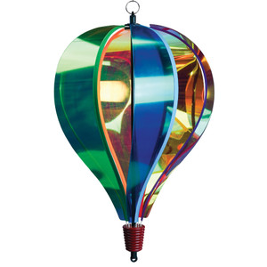 Rainbow Iridescent 6-Panel Mylar Hot Air Balloon