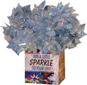 Silver Mylar Pinwheel - 48 Piece Set