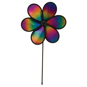 12-inch Rainbow Whirl Flower Spinner 12-inch Rainbow Whirl Flower Spinner