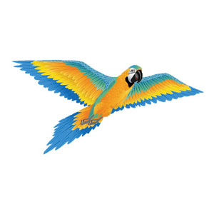 SuperSize 3D - Blue Macaw Kite SuperSize 3D - Blue Macaw Kite