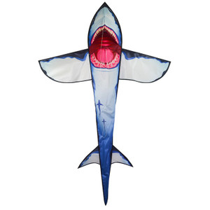 7.5' Great White 3D Shark Kite 7.5' Great White 3D Shark Kite