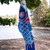 60-inch Blue Koi Windsock