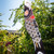 60-inch Black Koi Windsock