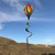 Rainbow Striped Hot Air Balloon Spinner