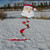 Santa Twister Tail Wind Spinner