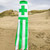 Green Cross 40-inch Windsock