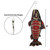 Salmon Totem 48-inch Fish Windsock