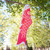 24-inch Pink Koi Windsock