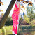24-inch Pink Koi Windsock