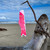 36-inch Pink Koi Windsock
