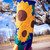 Sunflowers 40-inch Windsock