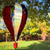 Patriot Sparkler 6-panel Hot Air Balloon Spinner