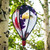 American Flag Eagle 6-panel Hot Air Balloon Spinner