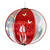 Red Tulip Spinning Globe