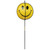 Smiley Face Spinning Globe - Hanging or Ground Decor