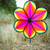 19-inch Rainbow Star Flower Spinner
