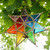 Rainbow Seven Point Star Tealight Lantern