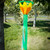 Yellow 38-inch Lotus Flower Windsock