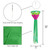 Bright Green 38-inch Lotus Flower Windsock