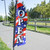 4-foot Heavy Duty Open Stars & Stripes Double Sided Feather Banner 4-foot Heavy Duty Open Stars & Stripes Double Sided Feather Banner