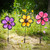10-inch Realistic Flower Spinner Assortment - 3 Pack