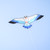 70-inch Blue Seabird Kite