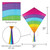 Fiesta Arch 39-inch Diamond Kite