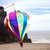 Rainbow Iridescent 6-Panel Mylar Hot Air Balloon