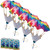 Rainbow Parachute Balls, 4-Pack