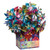Rainbow Whirl 8-inch Pinwheel - 48 Piece Set
