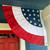 Patriotic Ruffle Corner Bunting - Set of 2