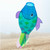 48" Iridescent Cool Damsel Fish Windsock