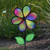 12-inch Jewel Flower Spinner with Leaves