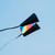 30" Neon Fiesta Stripe Sled Kite