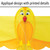 40" Yellow Bitty Bird Kite
