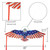 40" Patriotic Bald Eagle Bitty Bird Kite