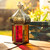 Pink & Yellow Medium Dome Hex Tealight Lantern