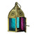 Teal & Pink Mini Pentagon Tealight Lantern