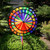 Rainbow Wind Sail Triple Wheel Spinner Rainbow Wind Sail Triple Wheel Spinner