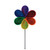 12-inch Rainbow Glitter Flower Spinner