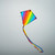 Rainbow Stripe 18-inch Diamond Kite