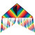 Flutterfly Delta - 43" Rainbow Stripe Kite