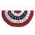 Pleated Fan Patriotic Bunting - 2' x 4'