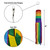 Rainbow Column 40-inch Windsock