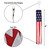U.S. Stars and Stripes Printed 40-inch Windsock